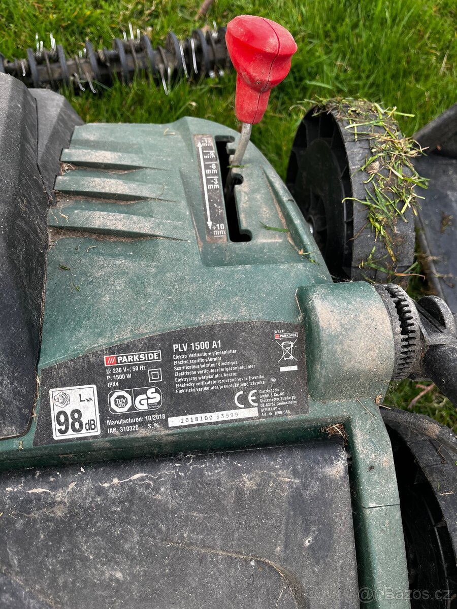 Vertikutátor parkside - 2