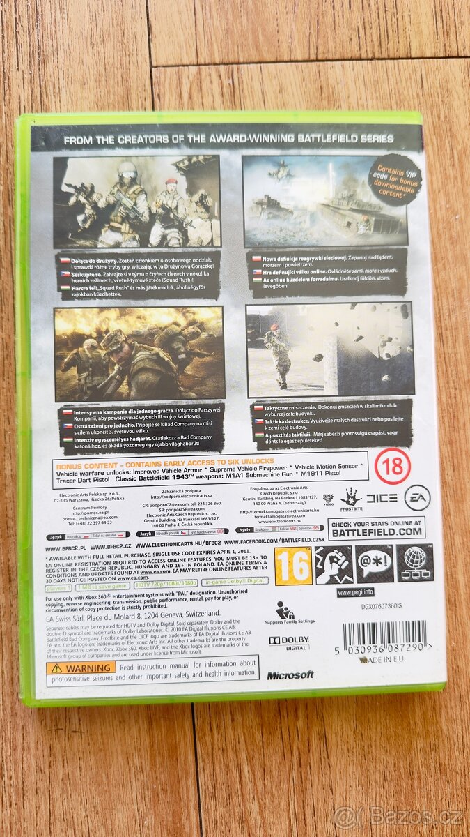 Prodám hru na Xbox 360 Battlefield Bad Company 2 - 2