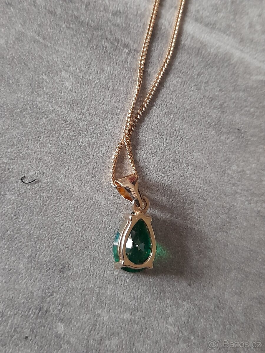 Dámský náhrdelník zlatý 375 9k - 2