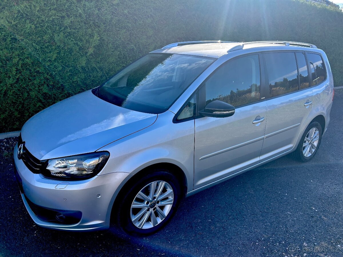 VW Touran 2.0tdi 103kw, R.V. 2012,naj.179tis.km, xenony, led - 2