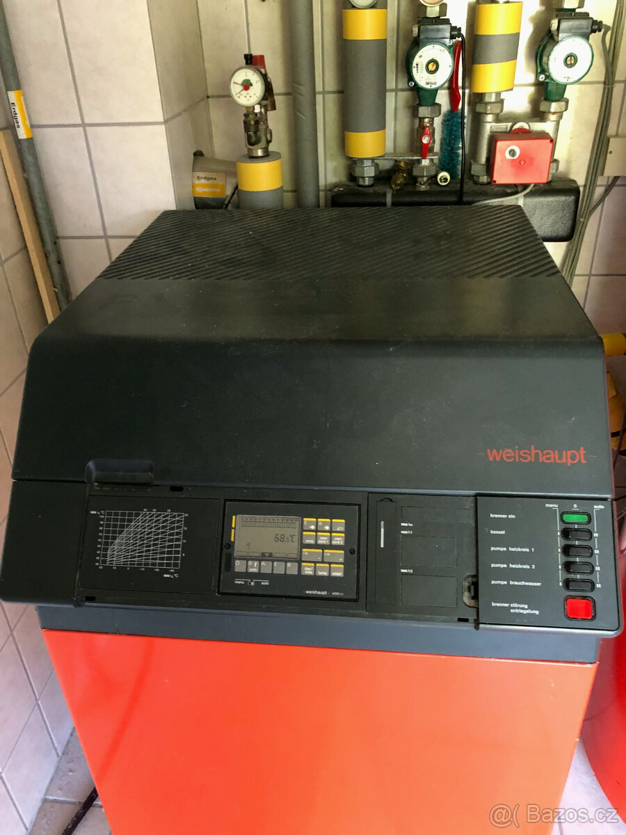 Plynový kotel Weishaup + boiler - 2