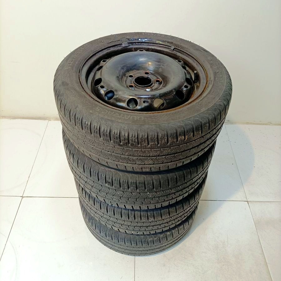 15" plechová kola – 5x100 – ŠKODA (VW, SEAT, AUDI) - 2