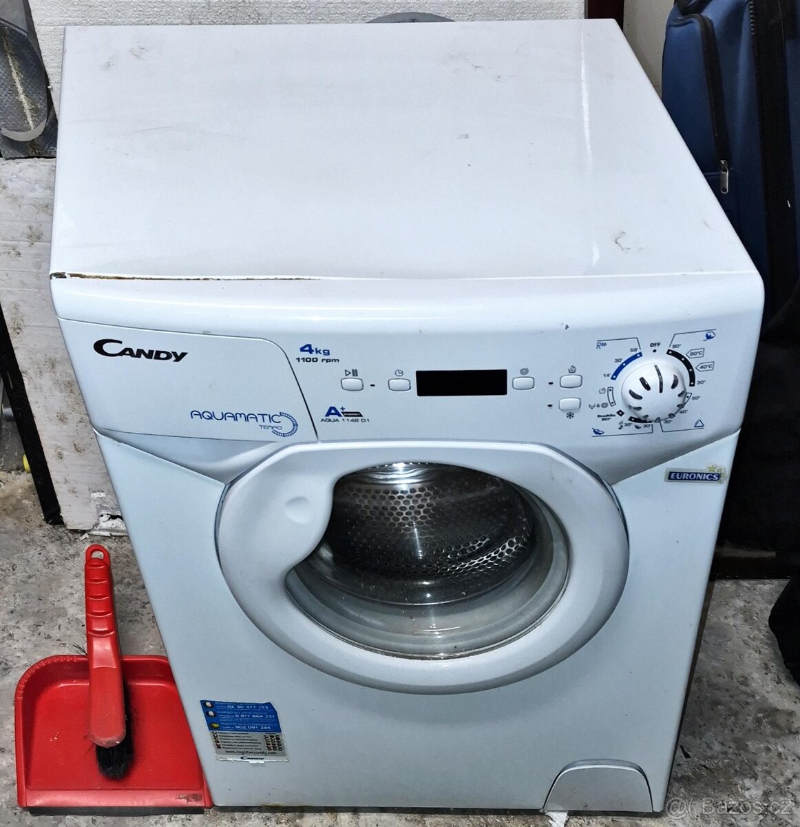 Malá mini pračka Candy Aquamatic Jablonec - 2