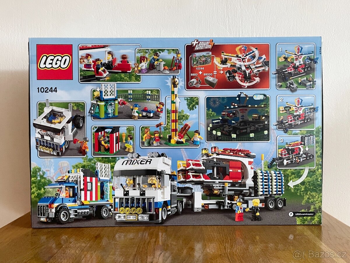 nové Lego Creator 10244 Pouťová atrakce mixér - 2
