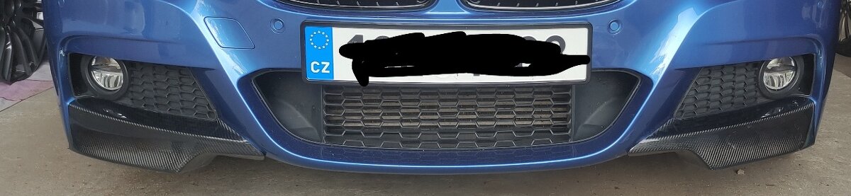 BMW f30 f31 karbon splittery - 2