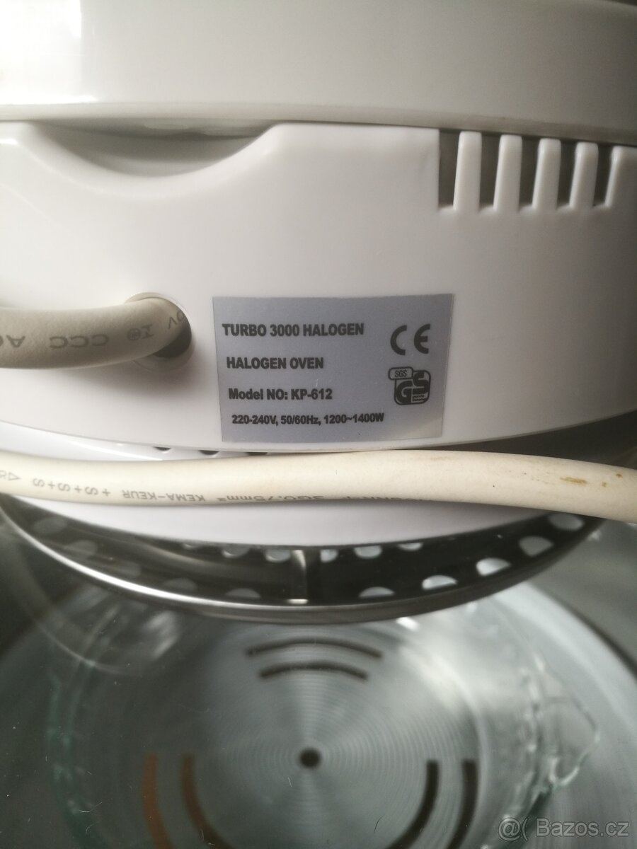 Horkovzdušná trouba turbo 3000 halogen - 2