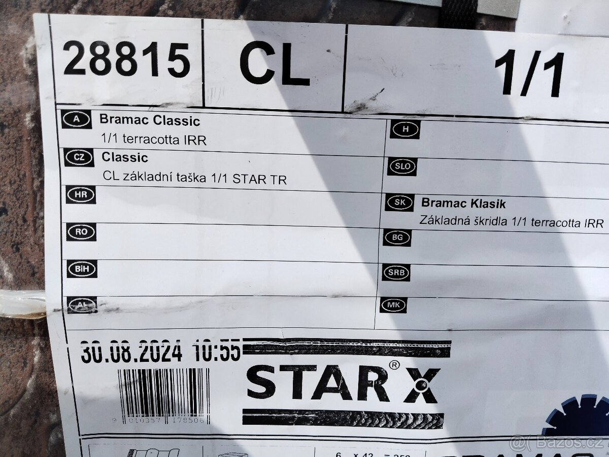 Taška Bramac classic stár terracotta - 2