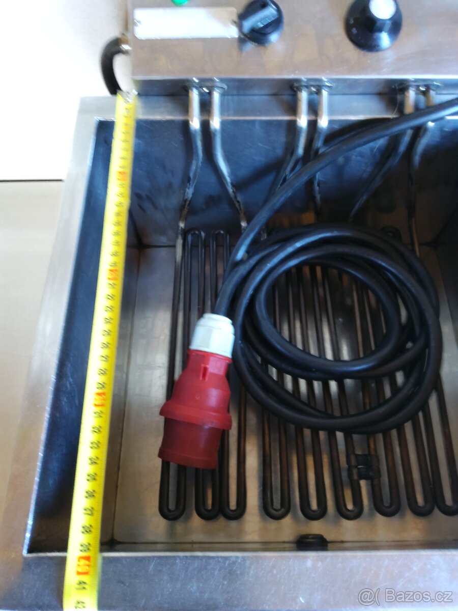 Průmyslová nerezová fritéza - 2