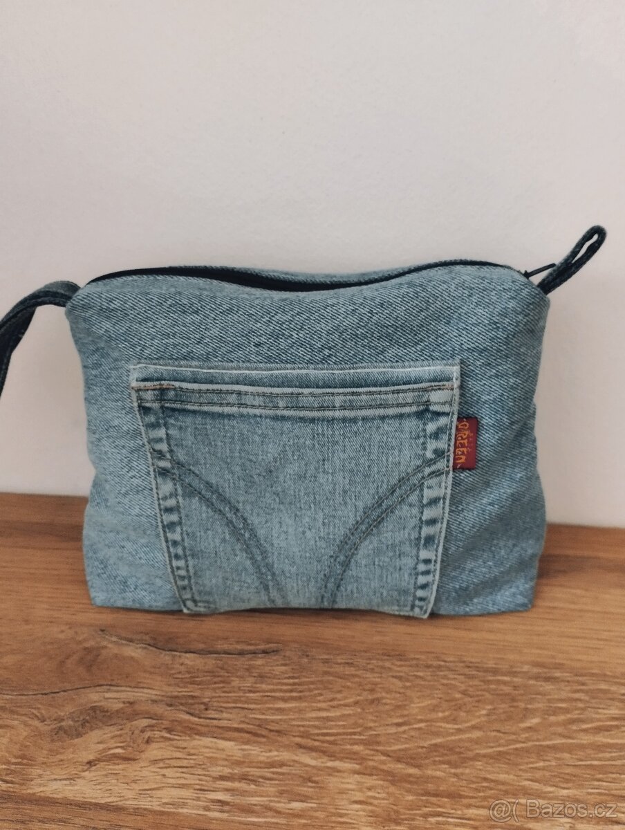 Riflová kosmetická taštička - 2