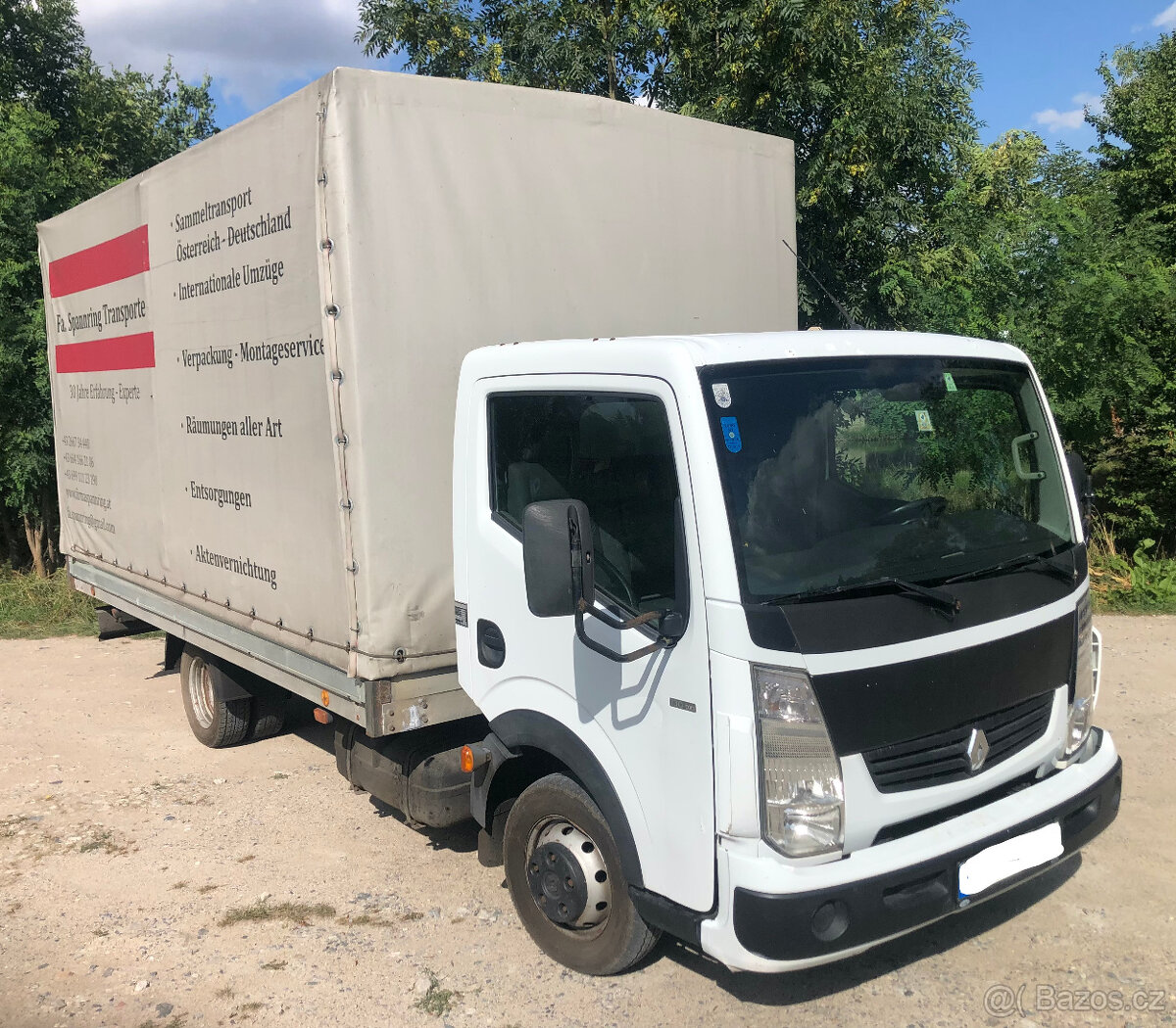 RENAULT Maxity. Valník Plachta - 2