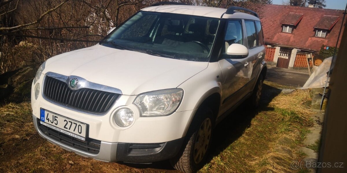 Škoda Yeti 1,8 benzin 2009, 4x4 - 2