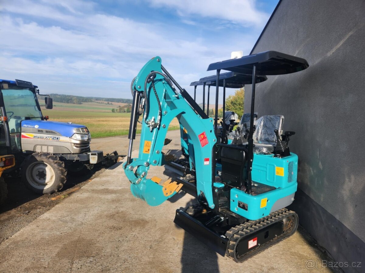 Malotraktor minibagr - 2