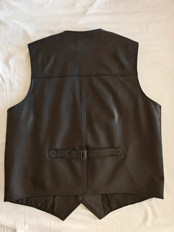 Kožená vesta Kara XXL/56 - 2