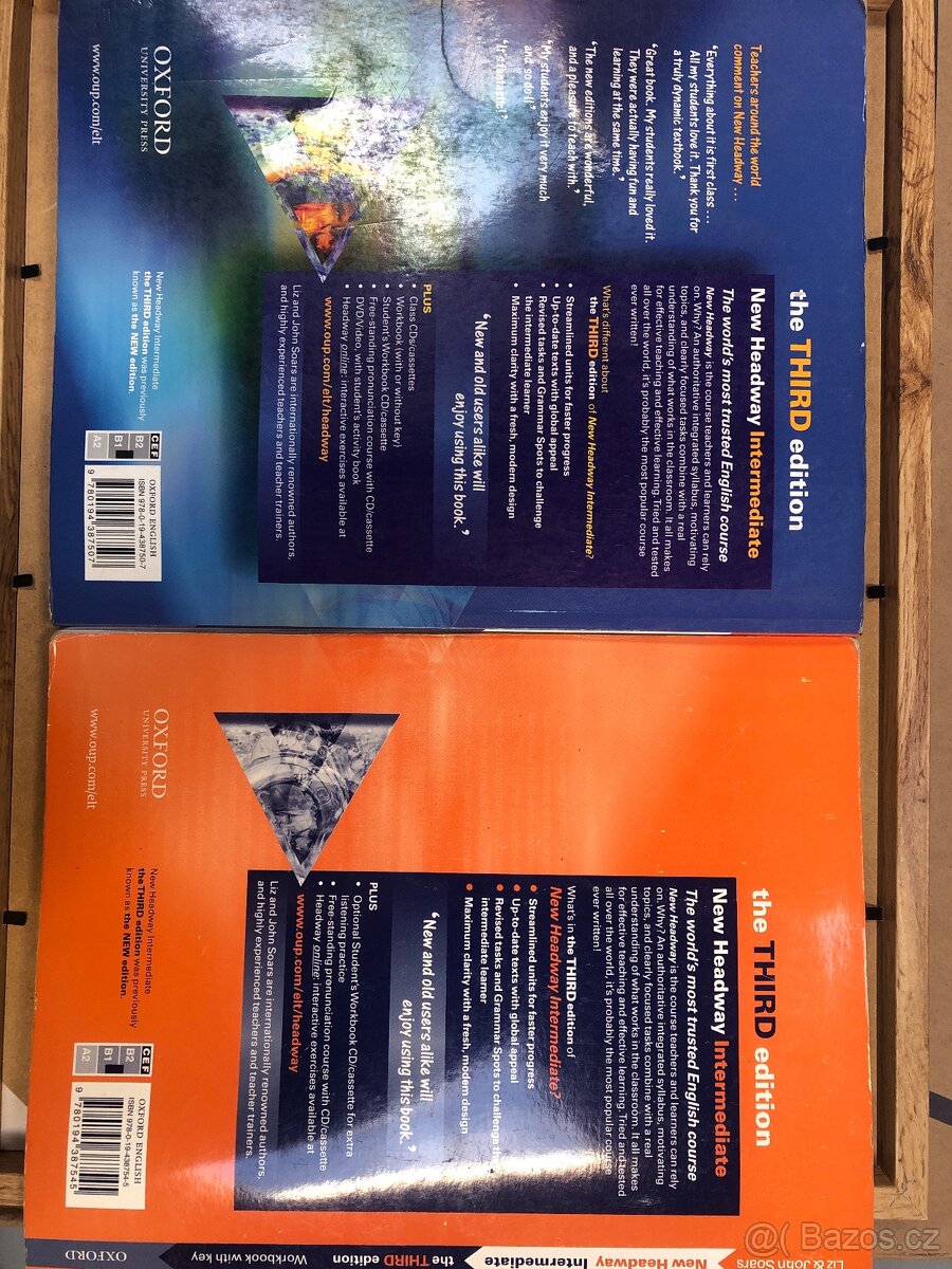 Headway, student’s book, workbook, Intermediate - 2