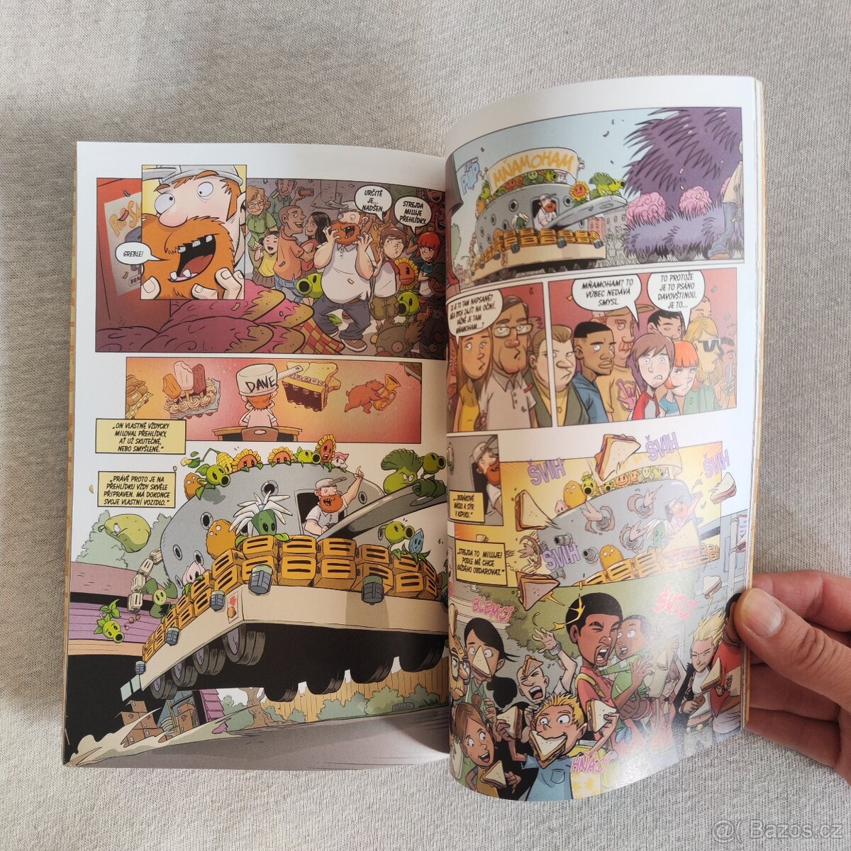 Plants vs. Zombies komiks nečtený - 2