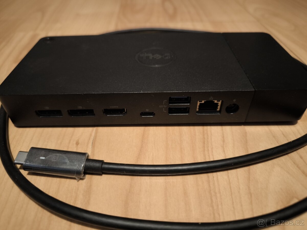 Originální Dell Dock WD19 USB-C + adaptér - 2