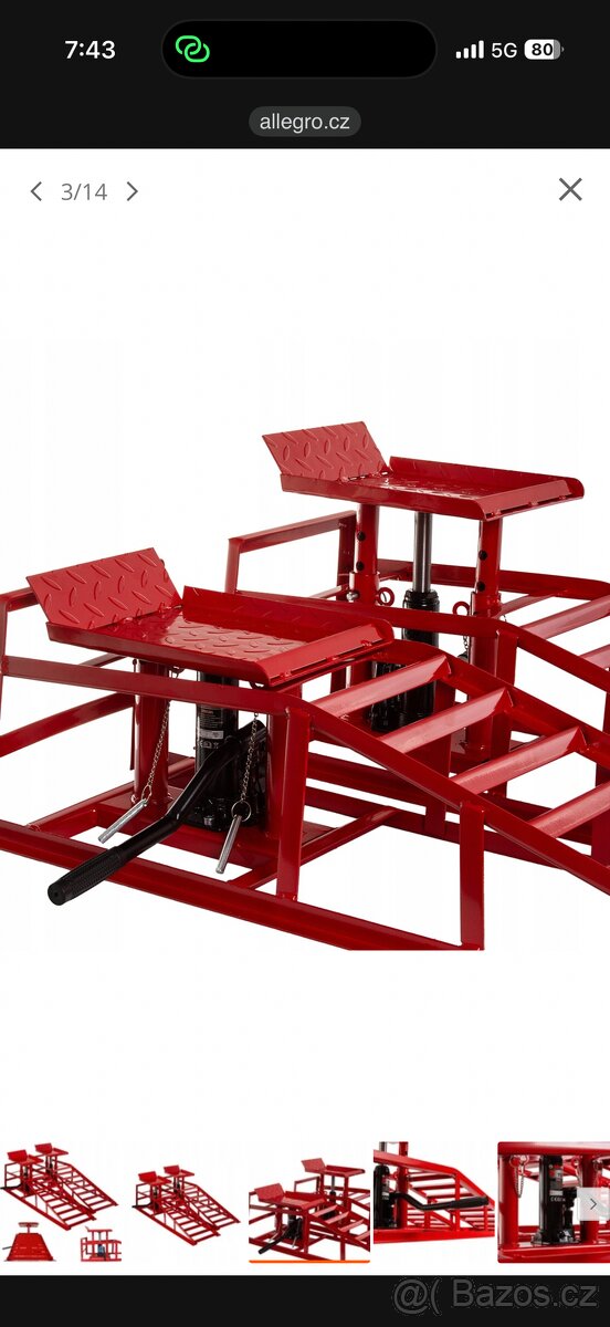 Nájezdová rampa 2t - 2