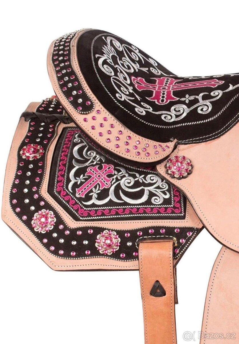 Westernove sedlo z Indie - 2