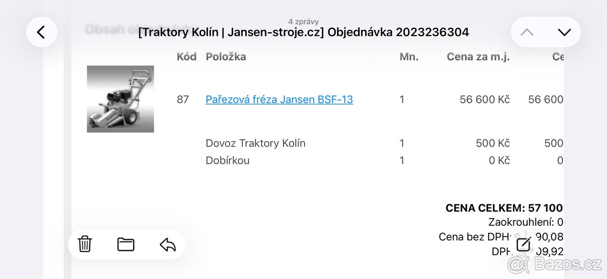 Pařezová fréza - 2