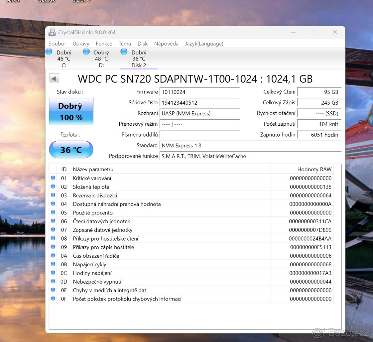 SSD NVMe WD 1 Tb - 2