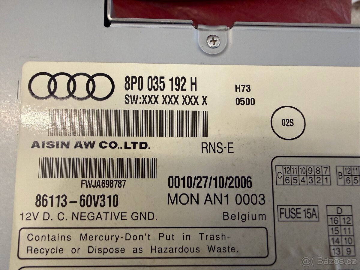 Audi Navigation Plus RNS-E A3 - 2