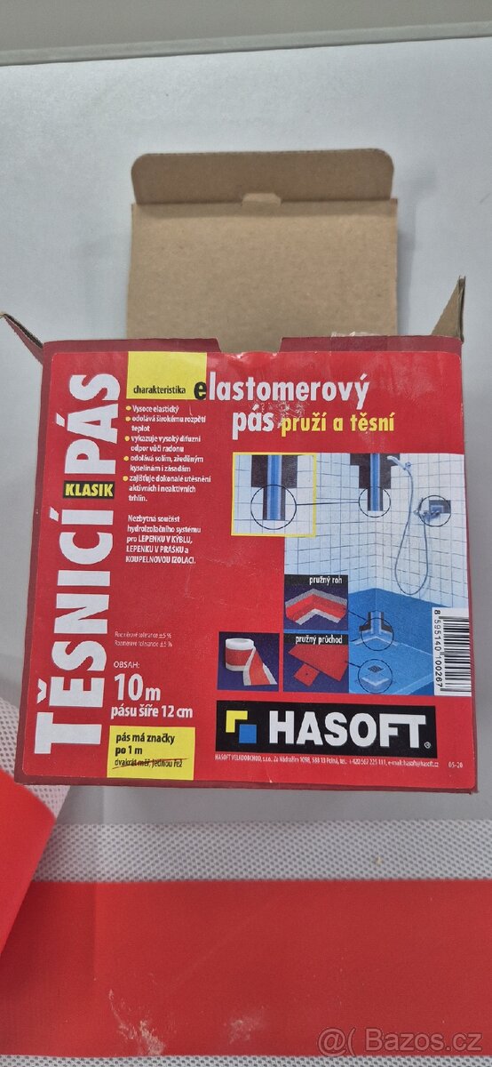 Elastomerový těsnící pás HASOFT - 2