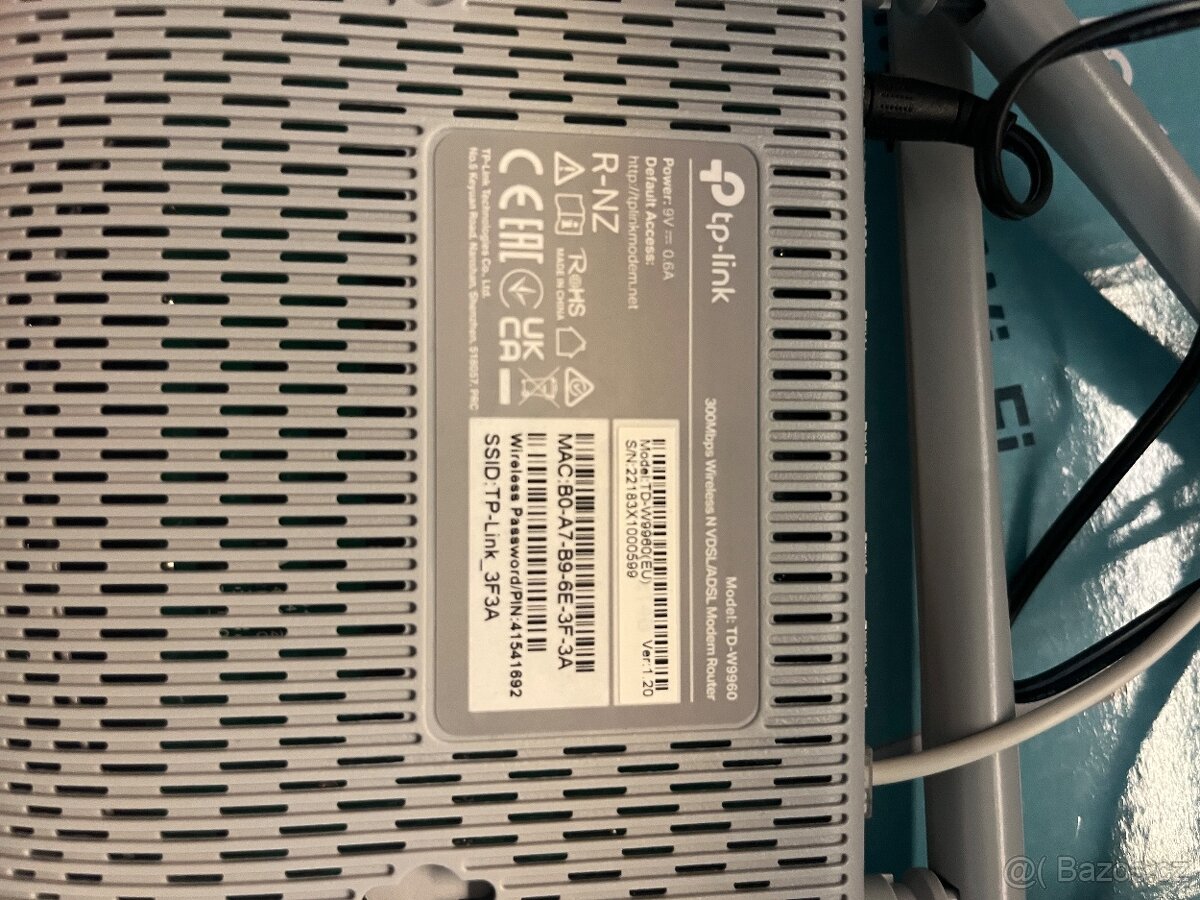 Tp-Link TD-W9960 VDSL2/ADSL2 - 2