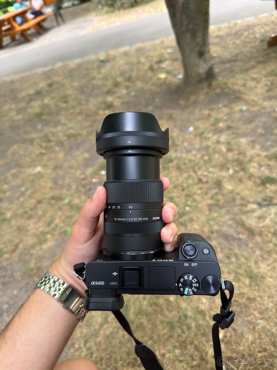 Sigma 18-50/f2.8 + Haida filtr - 2