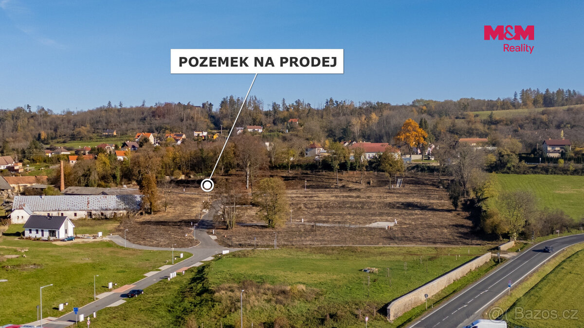 Prodej pozemku k bydlení, 1619 m², Podhořany u Ronova – pohled 2