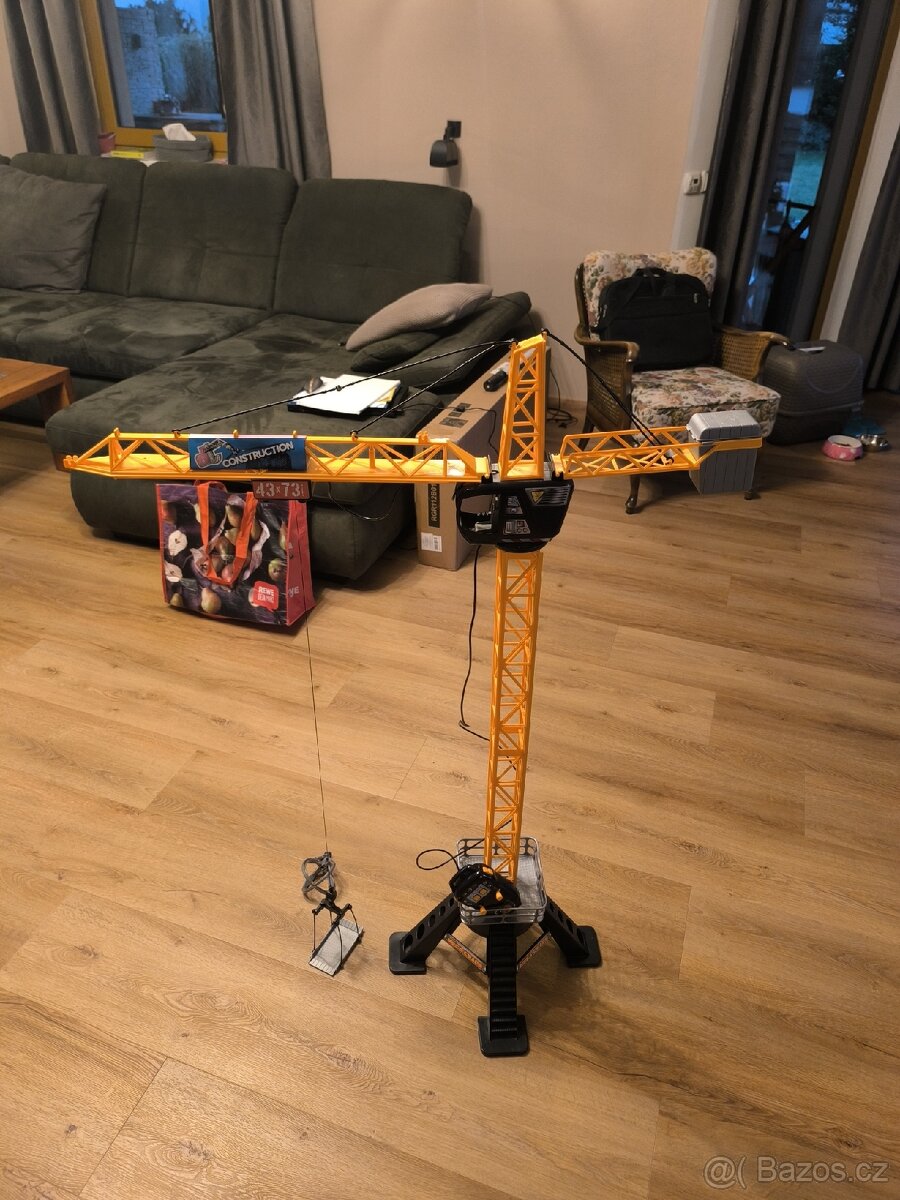 Dickie Toys Construction Mega jeřáb - 2
