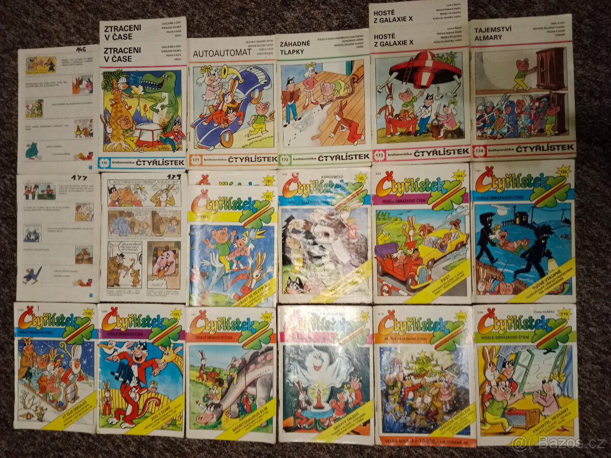 Časopis/komiks Čtyřlístek - 2