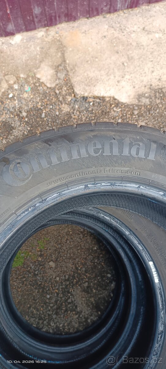 Prodám 4x letní 185/65R15 Continental - 2