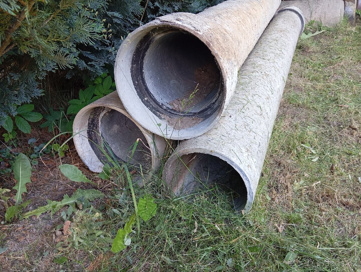 Betonové kanalizační trubky - 2