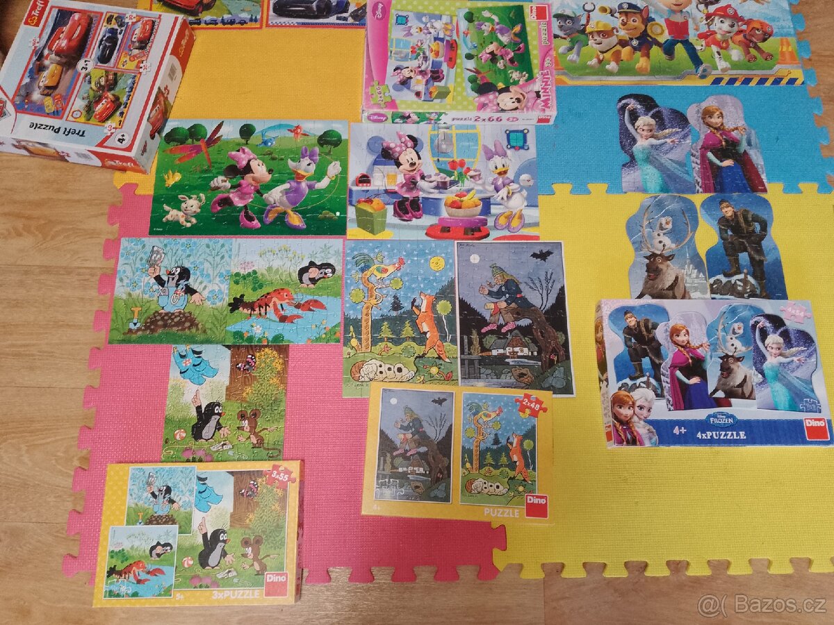 Dětská puzzle - viz popis - 2