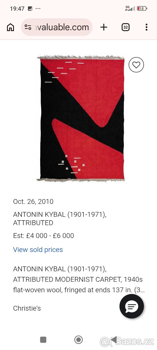Koberec Kybal ,3 x 4 m. - 2