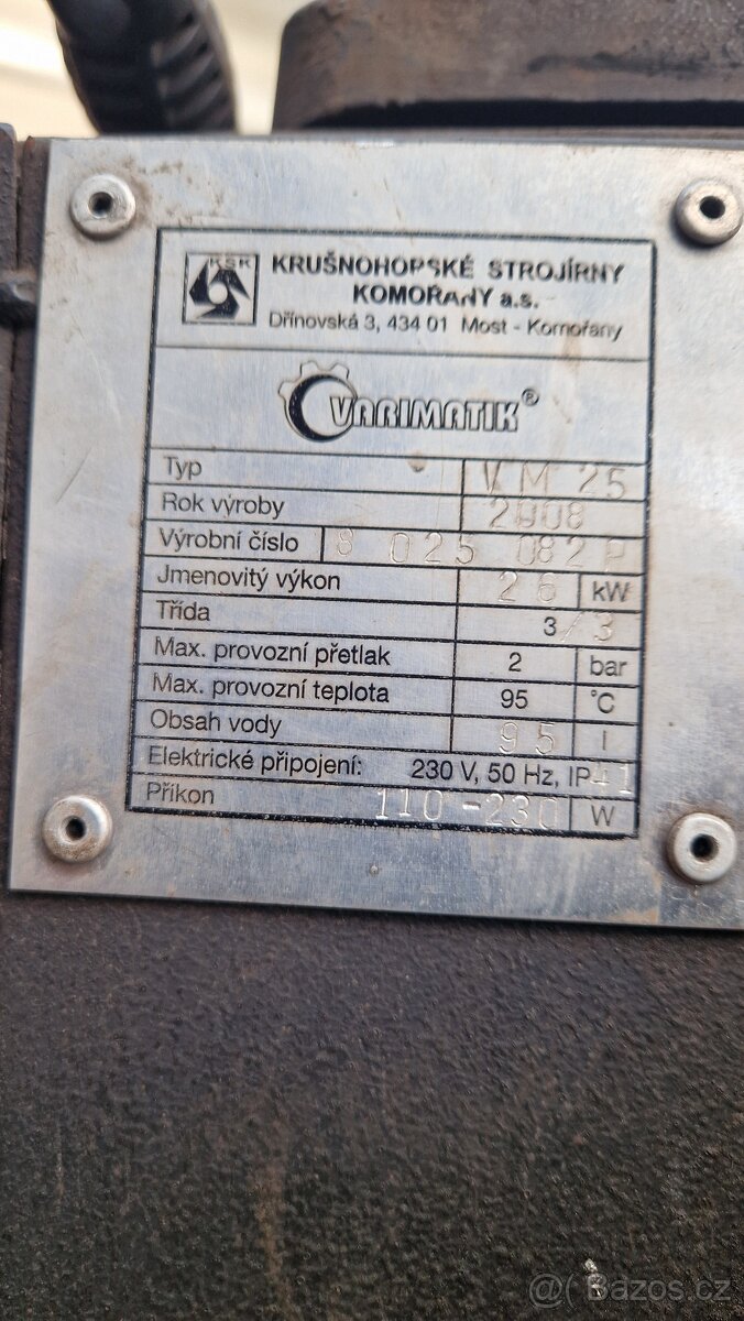 Varimatik kotel VM25 - 2