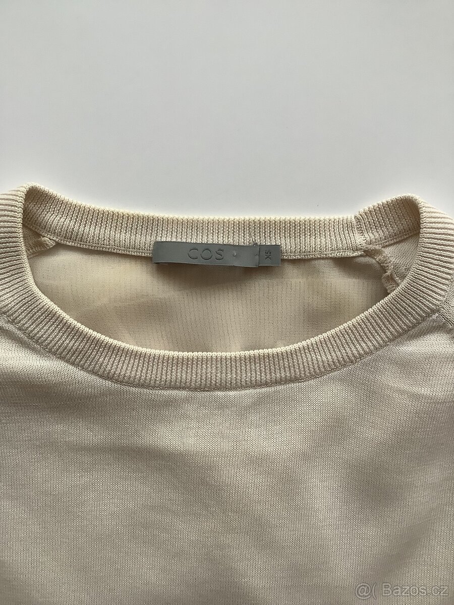 Dámský krémový svetřík COS - 2