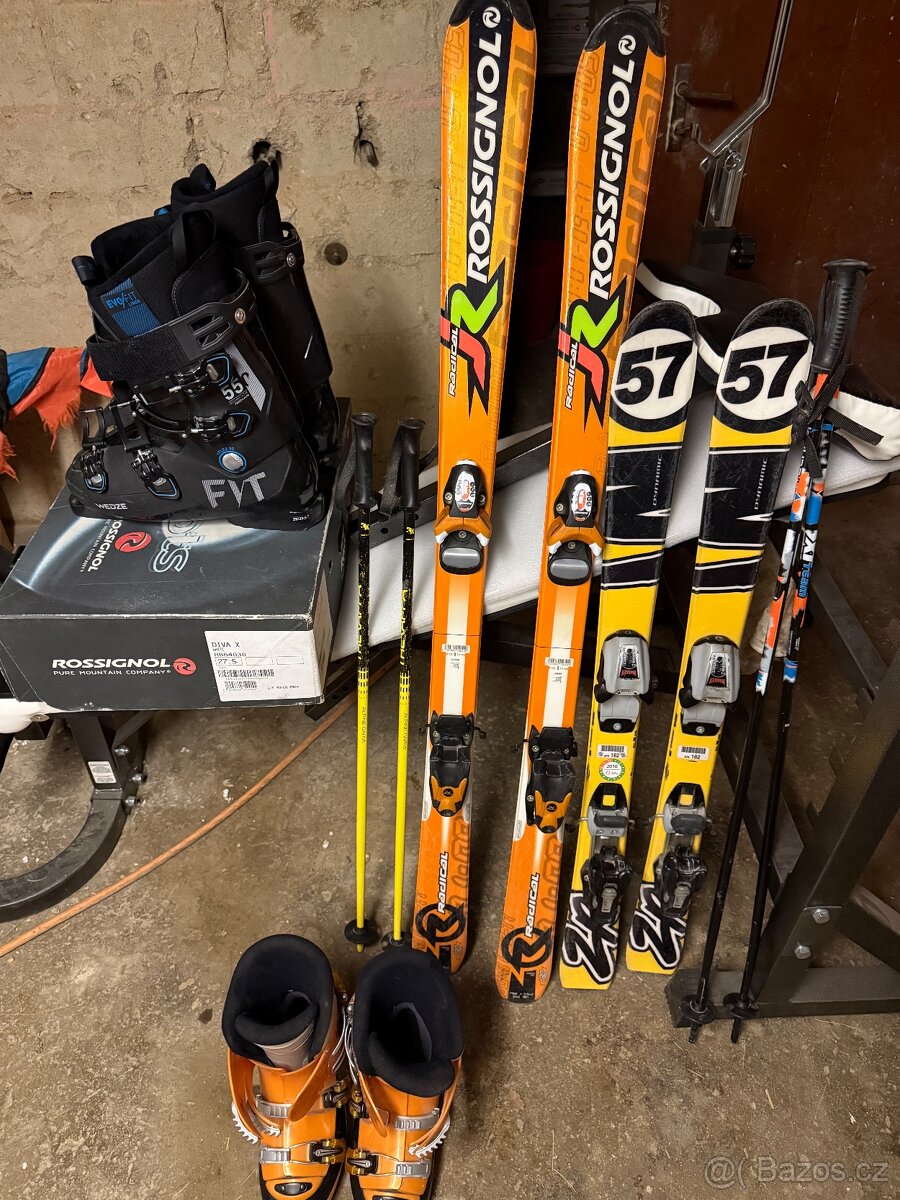 Prodám lyže různé velikosti - 2