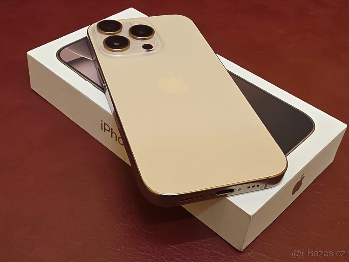 Apple iPhone 16 Pro - Zlatý - 2