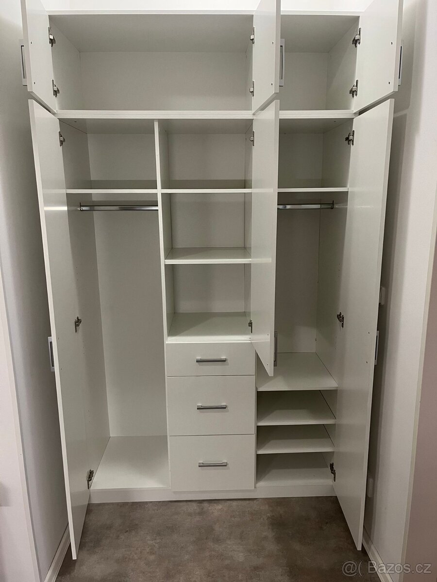 Šatní skříň s otočnými dveřmi LASSE 3t Möbelix - 2