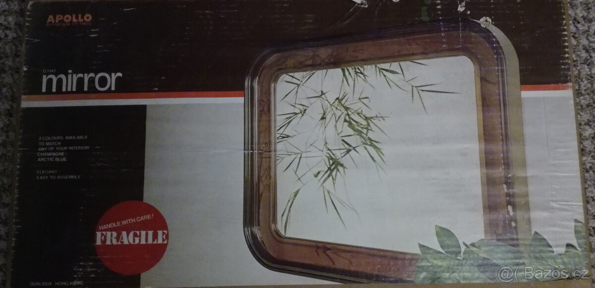 Retro poličky/vybavení do koupelny - koupelnová sada - 2