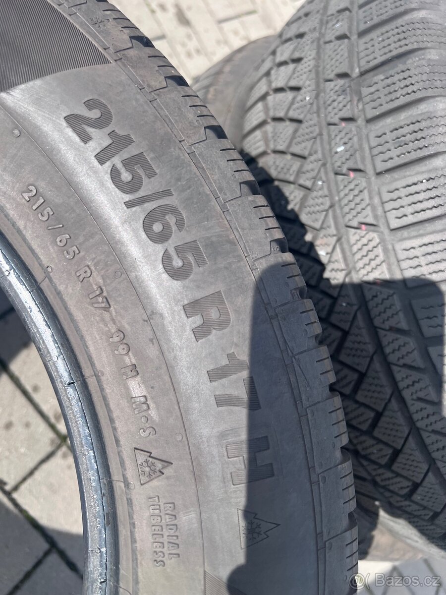 215/65 R17 - 4x zimní Continental - 2