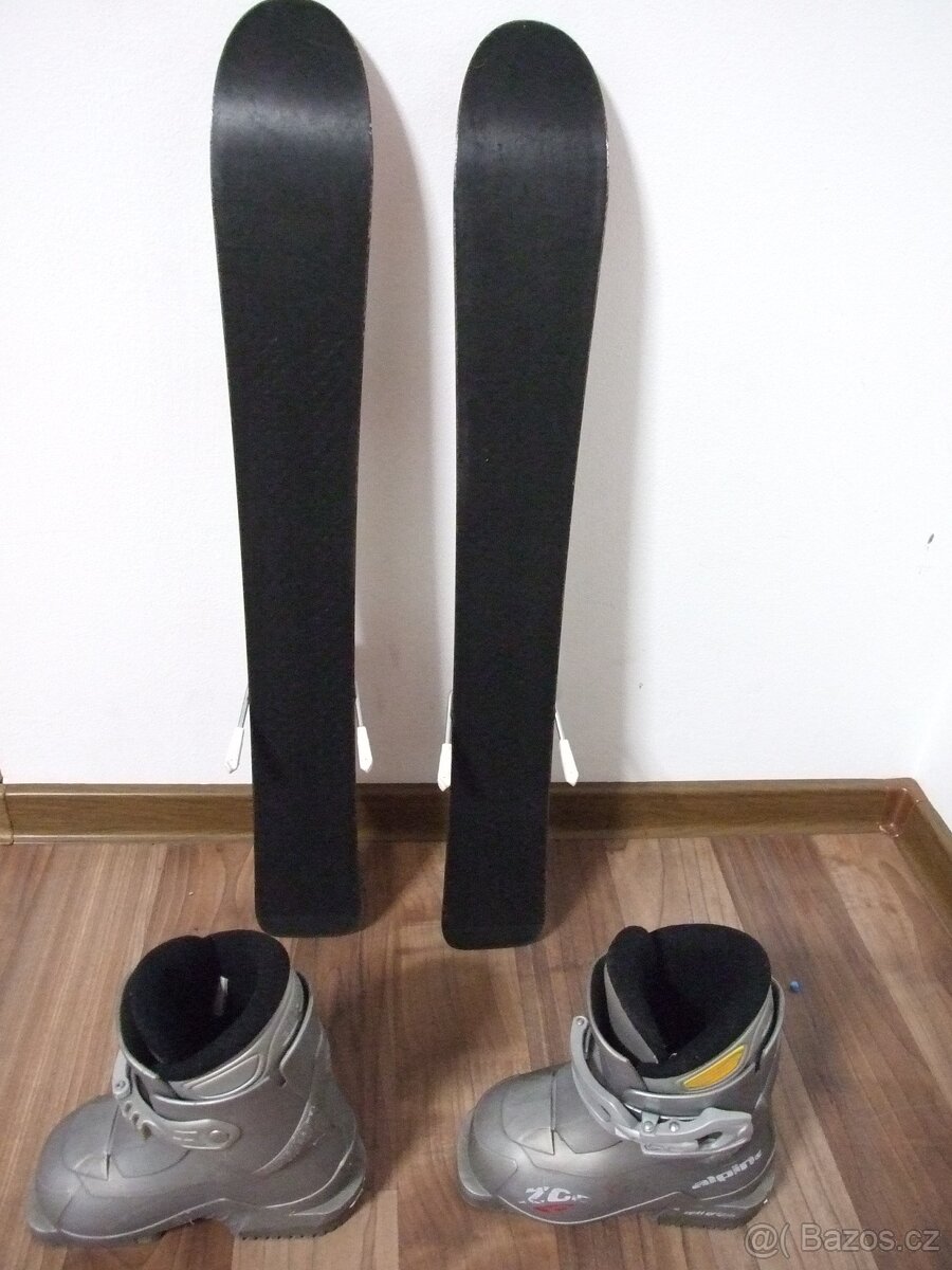 Dětské lyže 67cm, boty 150mm - 2