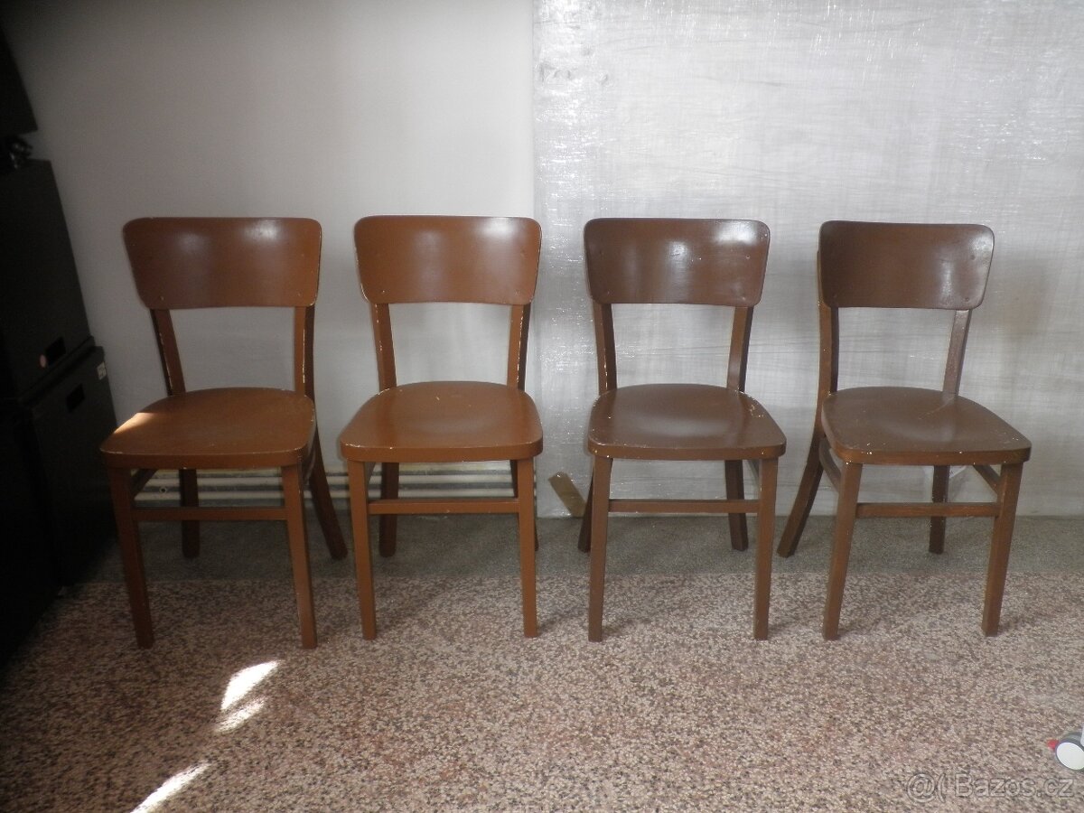 Židle TON - možno 4 kusy - 2