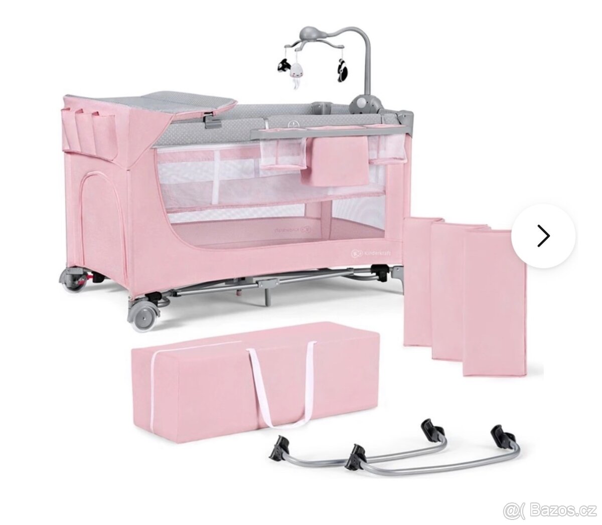 Cestovní postýlka Leody s doplňky - 2