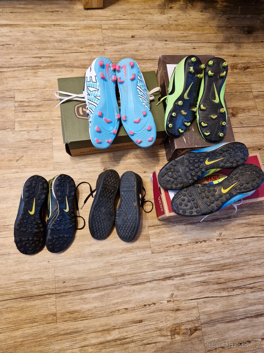 Turfy kopačky vel. 32-40 a další na fotbal - 2