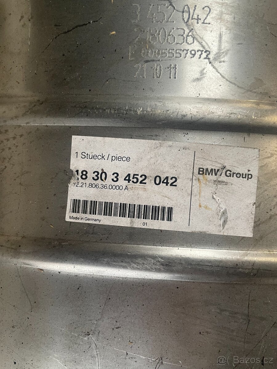 Originální DPF - BMW e60,e61,e53 525d 530d - 2