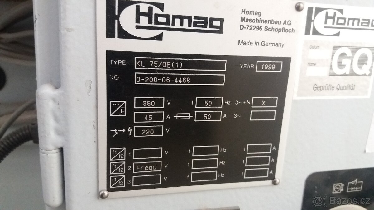 Olepovačka hran HOMAG - 2