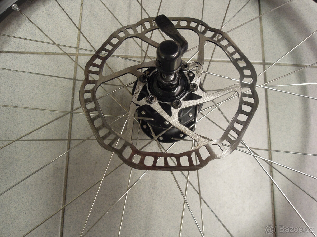 zadní výplet mtb 26" - 2