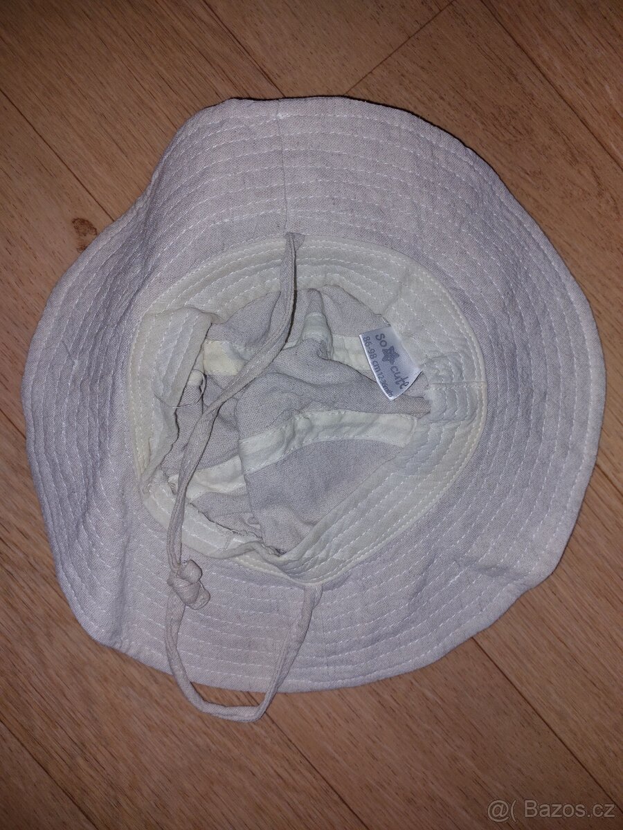 Kšiltovka s clonou, klobouček 1-3 roky - 2